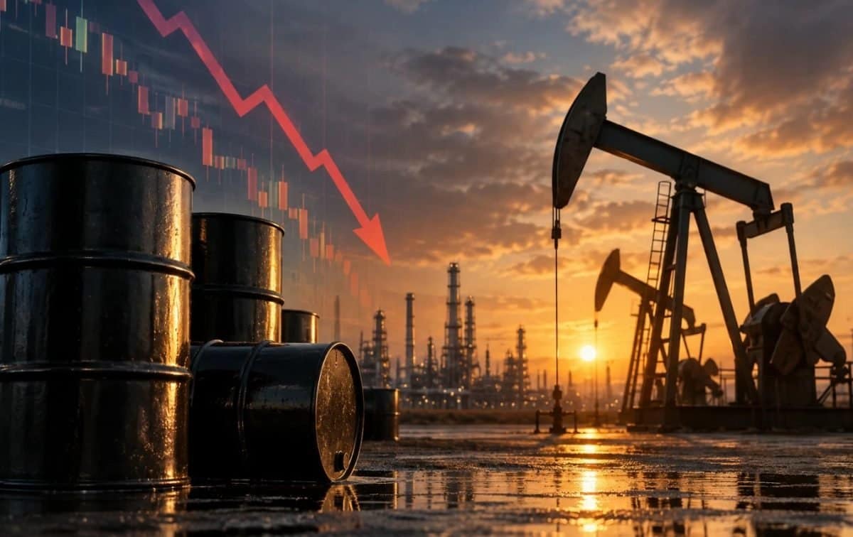 تراجع أسعار النفط للجلسة الثالثة على التوالي وبرنت يغلق عند 104.87 دولار