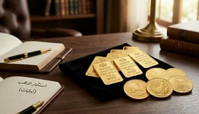 غرام الذهب عيار 18 ينخفض إلى 412 ريالاً