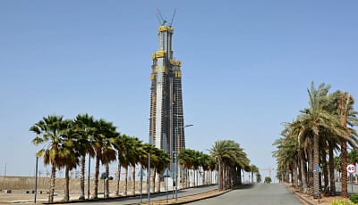 برج جدة يقترب من كتابة التاريخ أعلى ناطحة سحاب في العالم تتجاوز 100 طابق