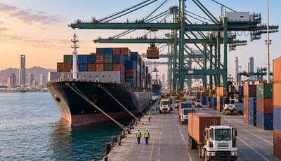 الإحصاء: ارتفاع 52.9% في حركة الحاويات بموانئ السعودية خلال 2025