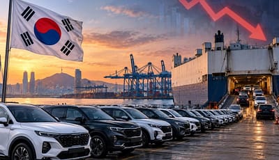 تراجع صادرات السيارات الكورية 5.5% في سبتمبر بفعل توترات الشرق الأوسط ولوائح التصدير